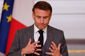 Macron rechaza el plan israelí de zonas seguras en el sur de Gaza