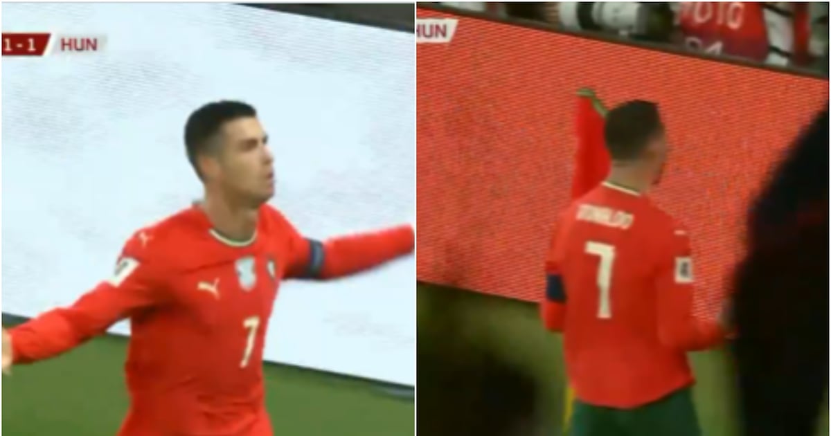 El doblete de Cristiano Ronaldo con el que se convierte en el goleador histórico de las Eliminatorias mundialistas