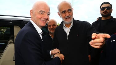 Pese a las advertencias de Trump: Infantino se reúne con la selección de Irán y confirma su presencia en el Mundial