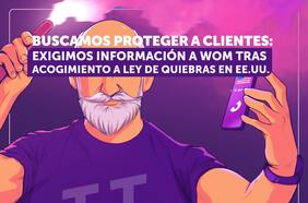 Tras acogerse al Capítulo 11 en EE.UU. Sernac oficia a Wom para recopilar antecedentes