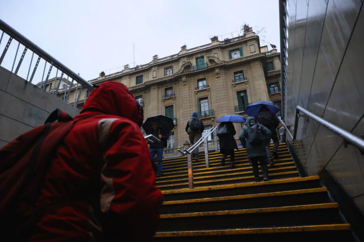 Confirman la llegada de un ciclón extratropical a la zona central: ¿habrá lluvia en Santiago? Foto: ATON.
