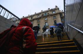 Actualizan alerta por precipitaciones en seis regiones: serían con isoterma cero y ráfagas de viento
