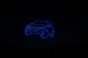 400 drones coordinados le dan la bienvenida al Nuevo Nissan Kicks