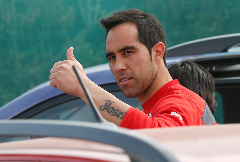 Claudio Bravo press conference on 02/07/15.