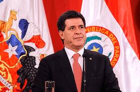 Expresidente paraguayo y socio del grupo Luksic fue catalogado por Estados Unidos como corrupto