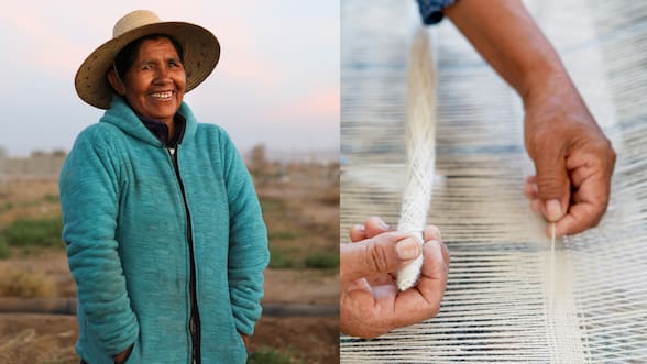 Isabel Choque García: Silencio e íntimo tejer