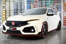 Este es el Civic Type R hecho completamente de piezas de LEGO
