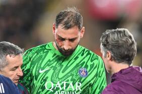 El brutal planchazo en la cara que recibió Gigi Donnarumma jugando en el PSG