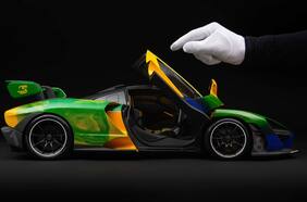 Este McLaren tributo a Senna en miniatura cuesta lo mismo que un auto real, ¿Por qué?