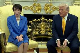 El incómodo momento en que Trump bromeó con Pearl Harbor frente a la primera ministra de Japón
