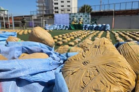 Carabineros incauta 1.845 kilos de marihuana en acopio oculto en el desierto