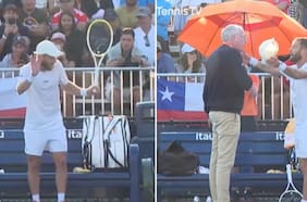 “Mostró sus payasadas”: prensa internacional llena de críticas a Corentin Moutet por su show en el partido ante Tabilo