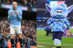 Mascota del Manchester City denuncia a Erling Haaland por agresión