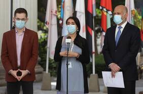 Presidente del Senado tras reunión con mesa de la Convención para abordar oficios pendientes: “Les he planteado que vamos a dar cuenta en sala de estas peticiones”