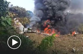 Tragedia en Colombia: Avión militar se estrella al despegar con más de 100 personas a bordo