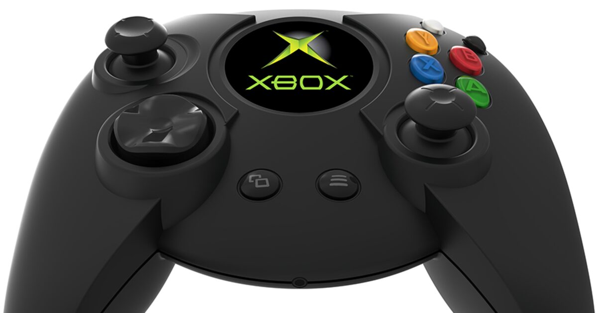 Primer Control Xbox El control de la Xbox original volverá para esta navidad - La Tercera