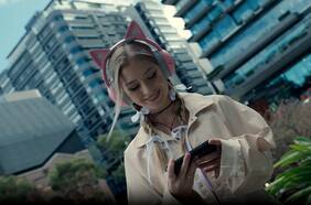 Razer presentó la nueva versión de sus auriculares Kraken Kitty para celebrar el Día Internacional del Gato