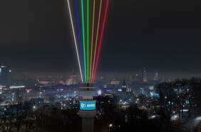 La Torre Entel recibirá el Año Nuevo 2021 con un show de luces multicolor