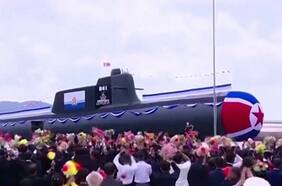 Así es el nuevo submarino nuclear táctico que presentó Corea del Norte