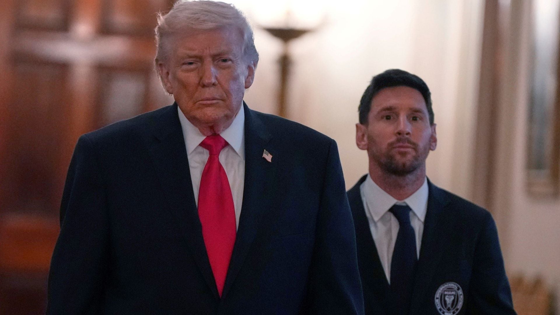 Donald Trump, previo a la final del Mundial entre Argentina y España: “Es difícil apostar contra Messi”