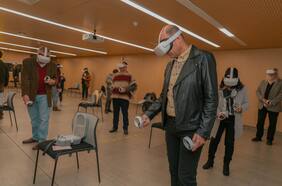Una experiencia de realidad virtual te acerca al Niño del Cerro El Plomo en el Museo de Historia Natural