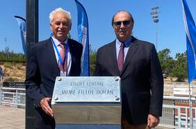 Universidad Católica bautiza al court central de San Carlos de Apoquindo con el nombre de Jaime Fillol