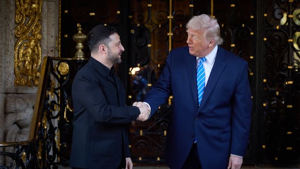 Trump señala tras reunirse con Zelensky que falta “un largo camino por recorrer” para acuerdo en Ucrania
