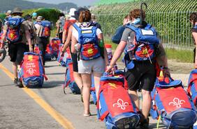 Decenas de miles de jóvenes scouts abandonarán Jamboree en Corea del Sur por la llegada de la tormenta tropical Khanun