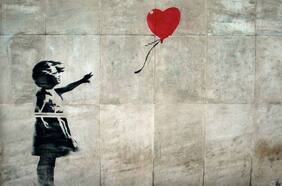 Niña con globo, la inocente obra autodestruida de Banksy que se volvió millonaria