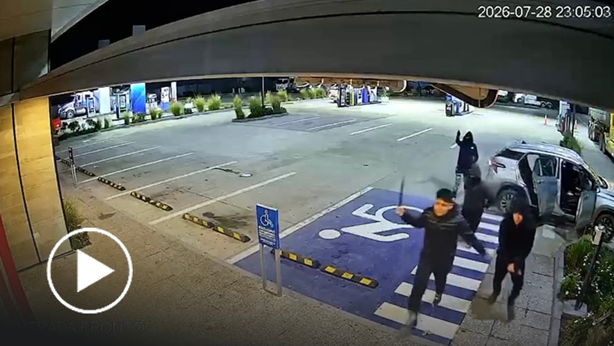 Detienen a tres menores de edad por violento robo a servicentro en San Bernardo: uno tiene solo 13 años