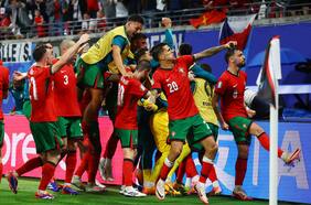 Portugal y Cristiano Ronaldo festejan una agónica victoria ante República Checa en su estreno en la Eurocopa