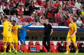 Koeman: “Me siento respaldado por los jugadores, por el club no sé”