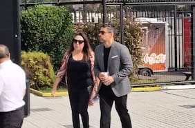 Jorge Valdivia acude al estadio Monumental para la celebración del centenario de Colo Colo