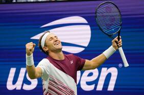 Sigue en la lucha por el número uno: Casper Ruud despacha a Berrettini y se instala en las semifinales del US Open