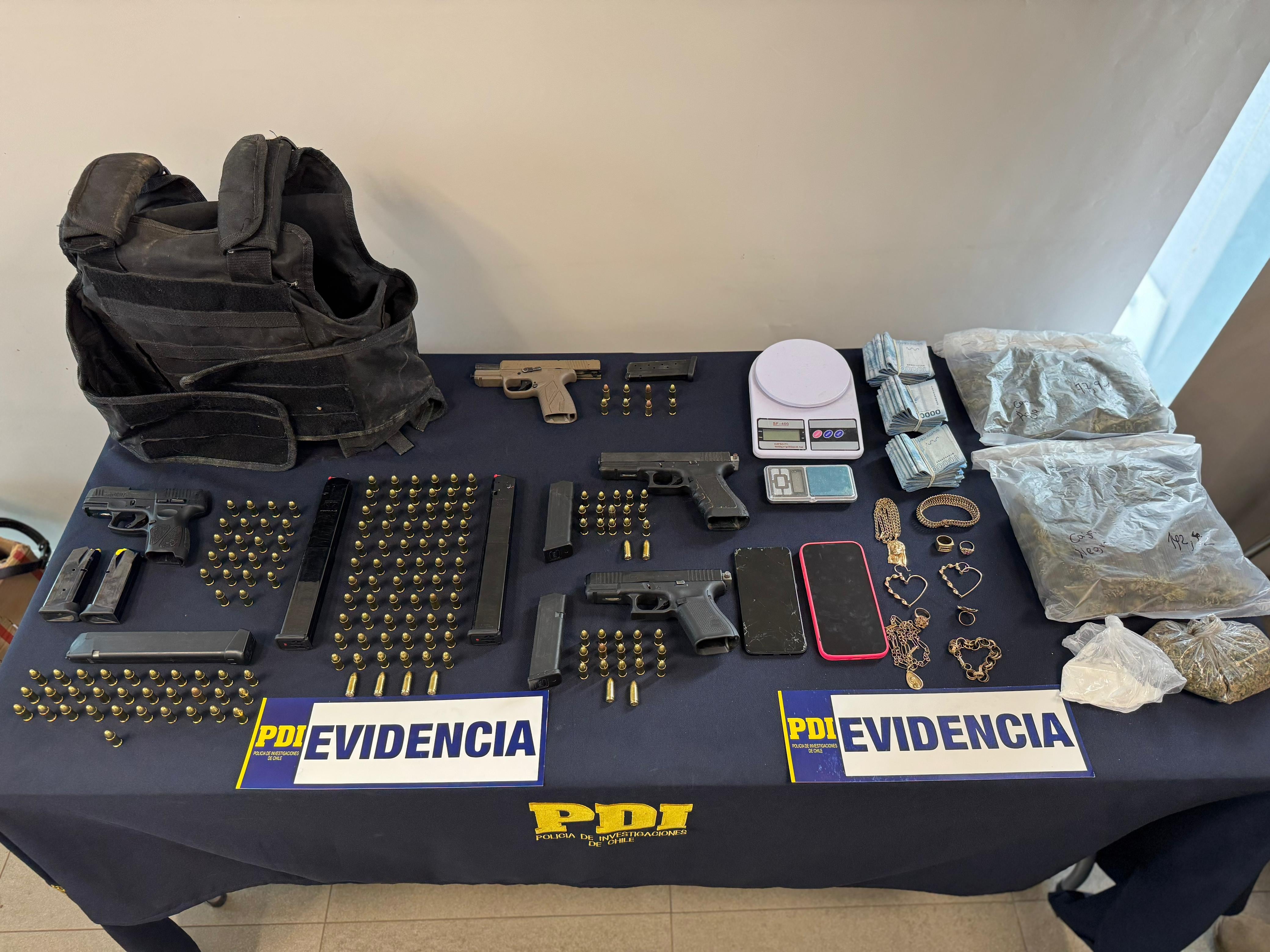 Créditos: Policía de Investigaciones
