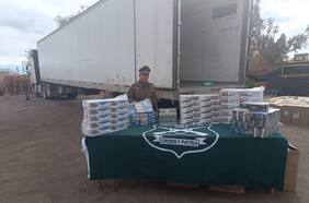Carabineros incauta más de 600 mil cajetillas de cigarro de contrabando en Tocopilla
