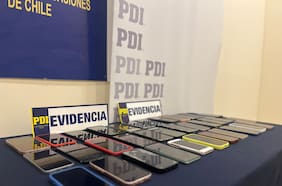 Desarticulan banda dedicada al robo de celulares en la Pampilla de Coquimbo: se recuperaron 35 dispositivos