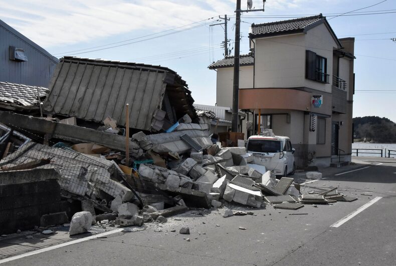 Earthquake in Japan