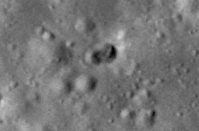 Nasa descubre el cráter de un cohete  que se estrelló en la Luna y que nadie sabe de dónde vino