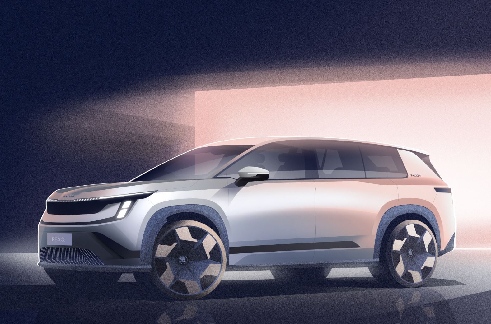 Skoda anticipa el Peaq, su SUV eléctrico más grande y avanzado