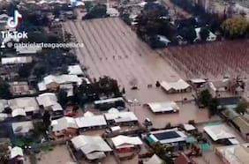 Coltauco bajo el agua: las imágenes de las inundaciones y el desastre que dejó el sistema frontal