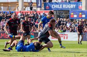 Selknam extiende la racha con triunfo sobre Cobras en el Súper Rugby Américas