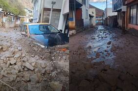 Tras precipitaciones en Tarapacá: aluvión de un metro de altura impacta localidad de Huatacondo en Pozo Almonte