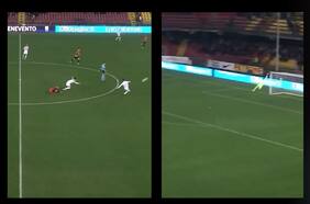 Insólito error en la Serie C de Italia: árbitros no ven un gol de mitad de cancha