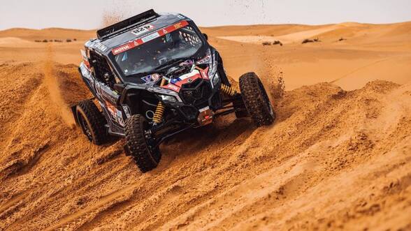 Lucas del Río queda a un minuto del podio: Chile termina el Rally Dakar con cuatro pilotos en el top ten