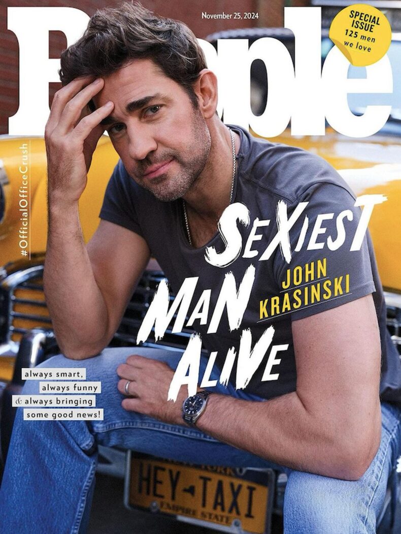 John Krasinski named 'Sexiest Man Alive' by People Magazine