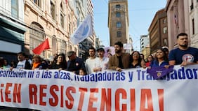 1 de mayo en Valparaíso: autoridades critican medidas de megarreforma y piden avanzar en proyectos sobre trabajo