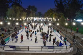 Patinaje en hielo: se abre la temporada en las pistas de Parque Araucano y Bustamante
