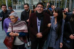 Daniel Jadue al término de tercera jornada de formalización: “Vamos a esperar con calma lo que diga la jueza el lunes”