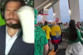 Periodistas e hinchas ecuatorianos agredidos: los bochornosos festejos en México tras clasificar a octavos del Mundial